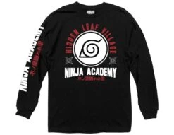 Naruto Shippuden Ninja Academy Long Sleeve T-Shirt