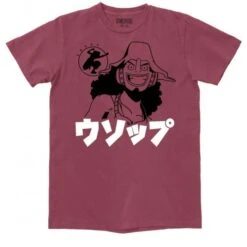 One Piece Stencil Logo With Gradient Group T-Shirt