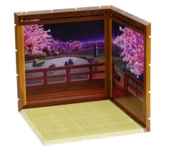 Dioramansion 200 Cherry Blossoms At Night -Model Figures PL88968 3