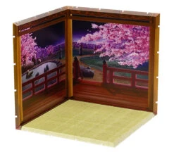 Dioramansion 200 Cherry Blossoms At Night -Model Figures PL88968 4