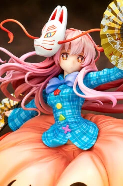 Touhou Project Expressive Poker Face Kokoro Hatano Light Equipment Ver. 1/8 Scale Figure -Model Figures QQ84199 3