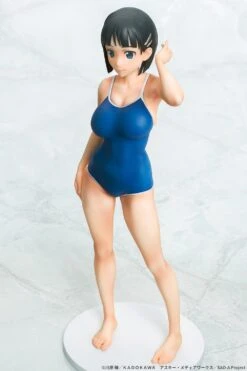 Sword Art Online Suguha Kirigaya (Navy Blue Swimsuit Ver.) 1/7 Scale Figure -Model Figures QS94211 11