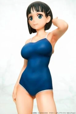 Sword Art Online Suguha Kirigaya (Navy Blue Swimsuit Ver.) 1/7 Scale Figure -Model Figures QS94211 13