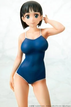 Sword Art Online Suguha Kirigaya (Navy Blue Swimsuit Ver.) 1/7 Scale Figure -Model Figures QS94211 15