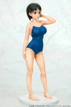 Sword Art Online Suguha Kirigaya (Navy Blue Swimsuit Ver.) 1/7 Scale Figure -Model Figures QS94211 3
