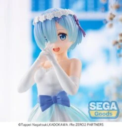 Sega Re:Zero SPM Figure Rem Wedding Dress Ver. -Model Figures SG95574 5