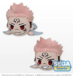 Sega Nesoberi (Lay-Down) Jujutsu Kaisen SP Plush Sukuna (Grinning Ver.)