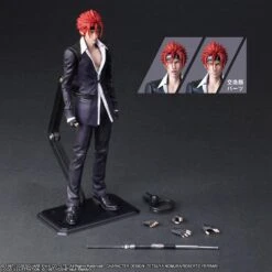 Square Enix Final Fantasy Final Fantasy VIIRemake Play Arts -Kai- Reno Action Figure -Model Figures SQ34866 7