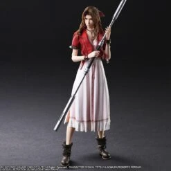 Square Enix Final Fantasy VII Remake Play Arts -Kai- Aerith Gainsborough Action Figure -Model Figures SQ34868 3
