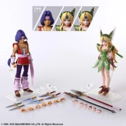 Square Enix Trials Of Mana Bring Arts Hawkeye & Riesz Non-Scale Figure -Model Figures SQ35330 11