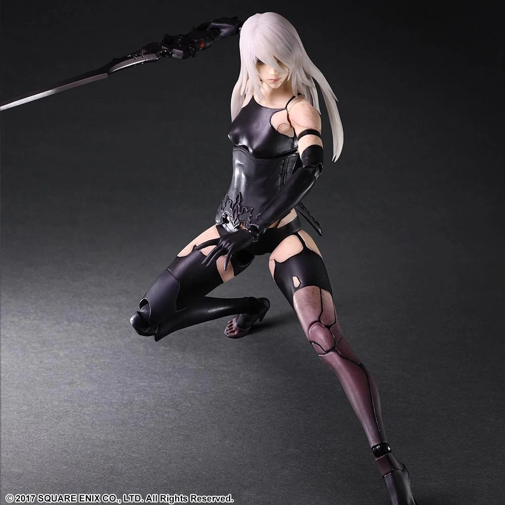 Square Enix NieRAutomata PLAY ARTS KAI A2 YoRHa Type A No. 2 Action Figure 5 Square Enix NieRAutomata PLAY ARTS KAI A2 YoRHa Type A No. 2 Action Figure - Image 5