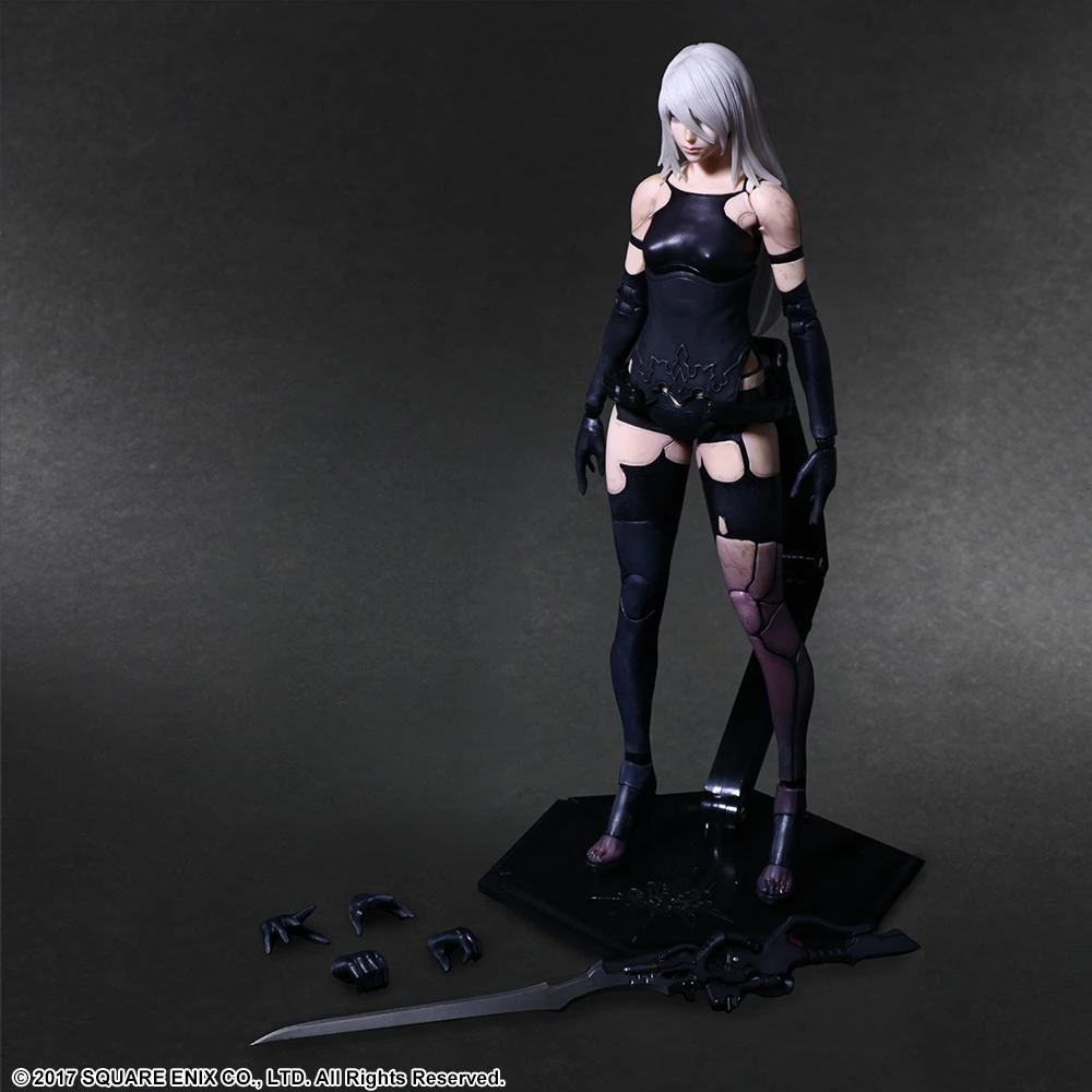 Square Enix NieRAutomata PLAY ARTS KAI A2 YoRHa Type A No. 2 Action Figure 7 Square Enix NieRAutomata PLAY ARTS KAI A2 YoRHa Type A No. 2 Action Figure - Image 7
