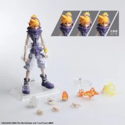 Square Enix The World Ends With You The Animation Bring Arts Neku Sakuraba Action Figure -Model Figures SQ35802 7