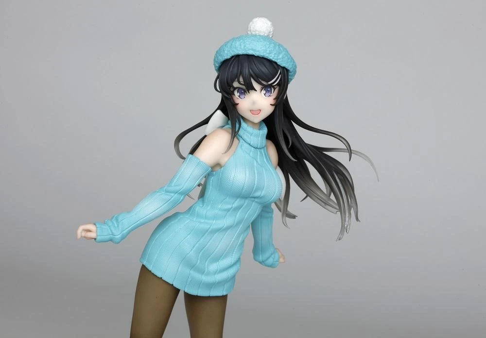 Taito Rascal Does Not Dream Of Bunny Girl Senpai Coreful Sakurajima Mai (Newly Written Knit Dress Ver.) Prize Figure 10 Taito Rascal Does Not Dream Of Bunny Girl Senpai Coreful Sakurajima Mai (Newly Written Knit Dress Ver.) Prize Figure - Image 10