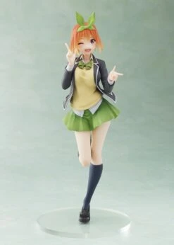 Taito The Quintessential Quintuplets Coreful Figure Nakano Yotsuba Uniform Ver. Prize Figure