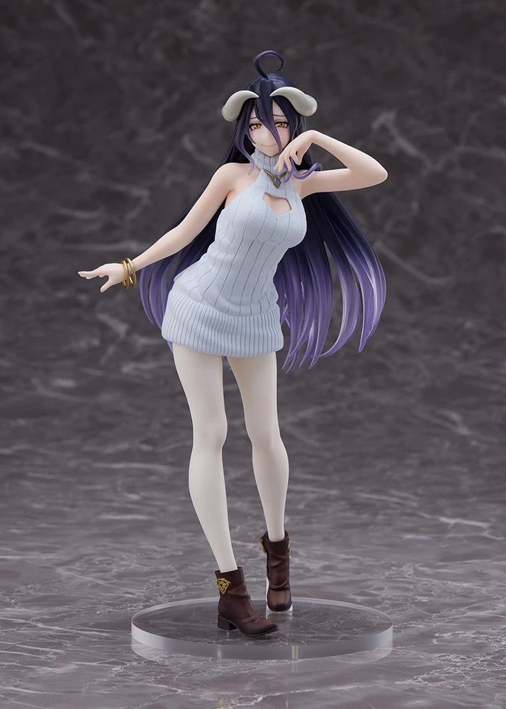Taito Overlord Coreful Figure Albedo Knit Dress Ver. Prize Figure