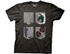 Attack On Titan 4 Shields T-Shirt