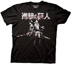 Attack On Titan Levi And Eren Blood T-Shirt