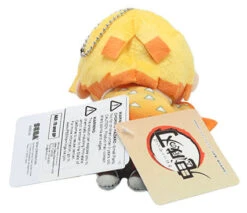 Sega Demon Slayer Lay Down Plushies EX KCM Vol. 1 Zenitsu Agatsuma Plush -Model Figures Zenitsu 3