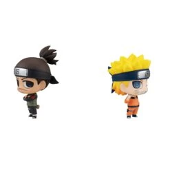 MegaHouse Naruto Chimi-Mega Buddy Umino Iruka & Uzumaki Naruto Figure -Model Figures aiaiaguoaCaiaJ3