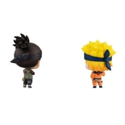 MegaHouse Naruto Chimi-Mega Buddy Umino Iruka & Uzumaki Naruto Figure -Model Figures aiaiaguoaCaiaJ4