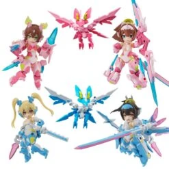 MegaHouse Megami Device Desktop Army Asra Series (Another Color Ver.) Set Of 4 Action Figure