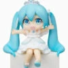 Sega Hatsune Miku MP Perching Mini Miku 15th Anniversary Nokuhashi Ver. Prize Figure